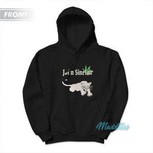 John Sinclair I Just Want To Get High And Fuck Hoodie 2