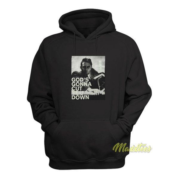 Johnny Cash God’s Gonna Cut You Down Hoodie