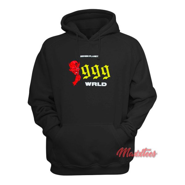 Juice WRLD 999 Demon Planet Hoodie