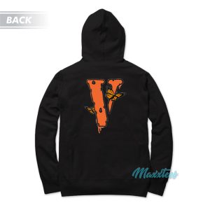 Juice Wrld x Vlone Legends Never Die Butterfly Hoodie 1