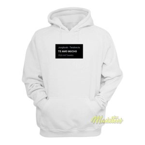 Jungkook Tendencia Te Amo Mucho Hoodie 2