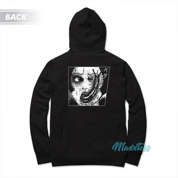 Junji Ito Slug Eye Hoodie