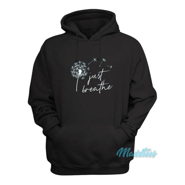 Just Breathe Dandelion Hoodie