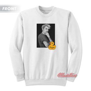 Justin Bieber Changes Duck amp Bear Sweatshirt 1