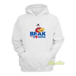 Kansas Jayhawks Beak The Stigma Hoodie 2