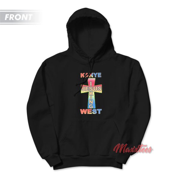 Kanye West Jesus is King Awge Cross Hoodie