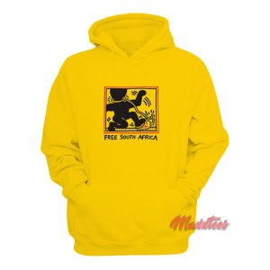 Keith Haring Free South Africa Hoodie 1
