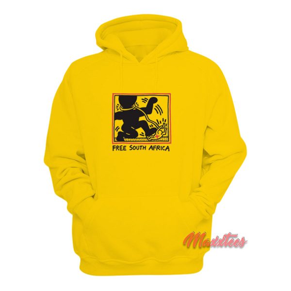 Keith Haring Free South Africa Hoodie