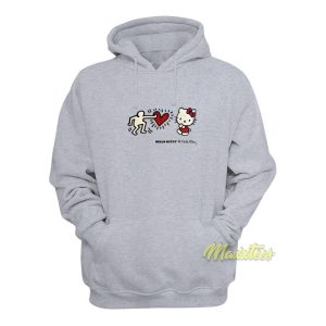Keith Haring Hello Kitty Hoodie 1