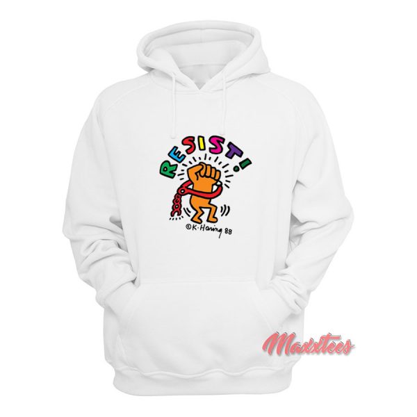 Keith Haring Resist Hoodie