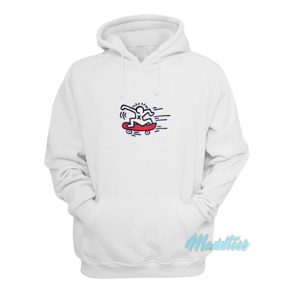 Keith Haring Skateboard Hoodie