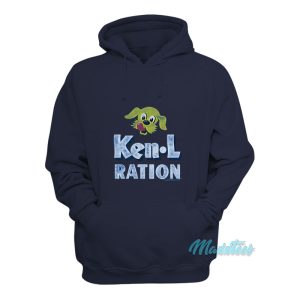 Ken L Ration Distressed Logo Hoodie 1
