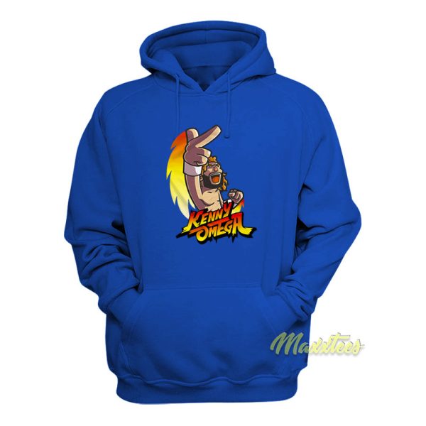 Kenny Omega Street Fighter Cartoon Hoodie