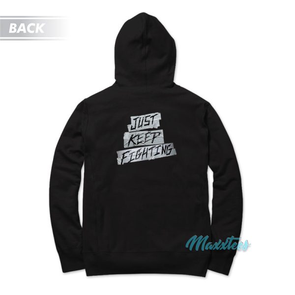 Kevin Owens KO Just Keep Fighting Hoodie