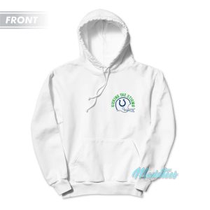 Kicking The Stigma Stronger Together Colts Hoodie 2