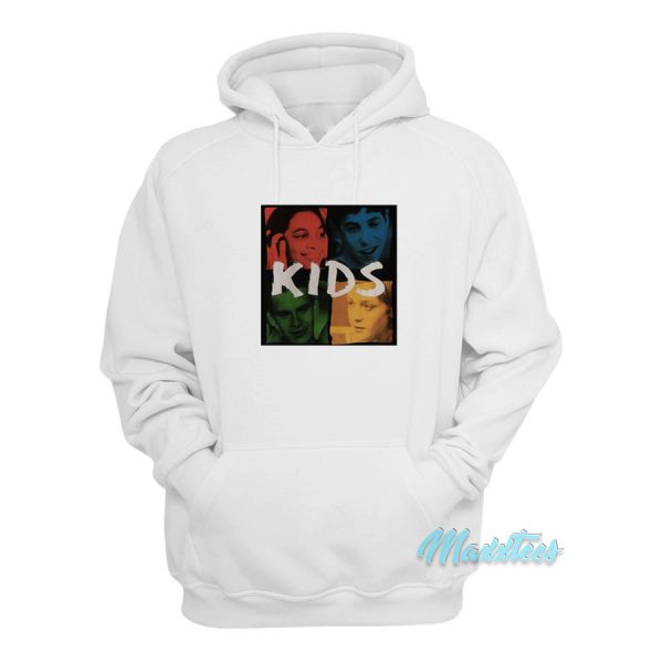 Kids Movie Colored Squares Hoodie