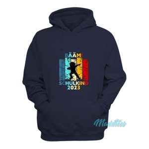 Kinder Baam Schulkind 2023 Hoodie 1