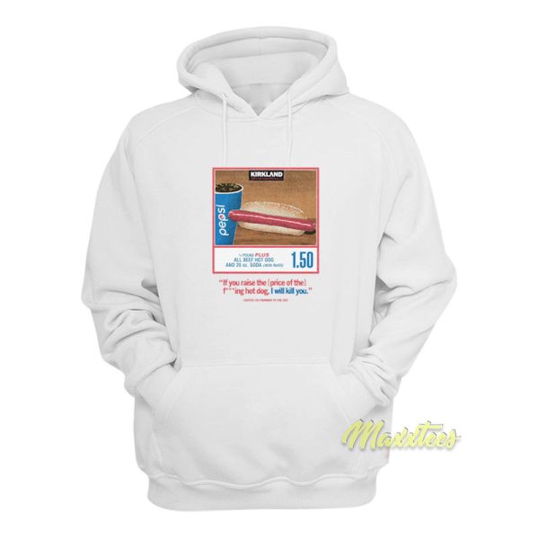 Kirkland Costco Hot Dog Combo Hoodie