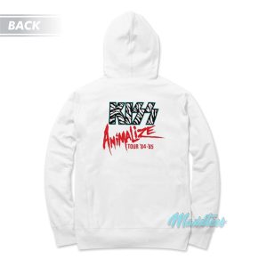 Kiss Animalize Tour 84 85 Hoodie 2