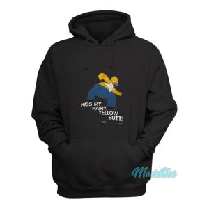 Kiss My Hairy Yellow Butt The Simpsons Hoodie 2