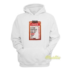Kith x Coca Cola Vintage Menu Hoodie 2