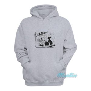 Kitten From Hell Cat Hoodie 1