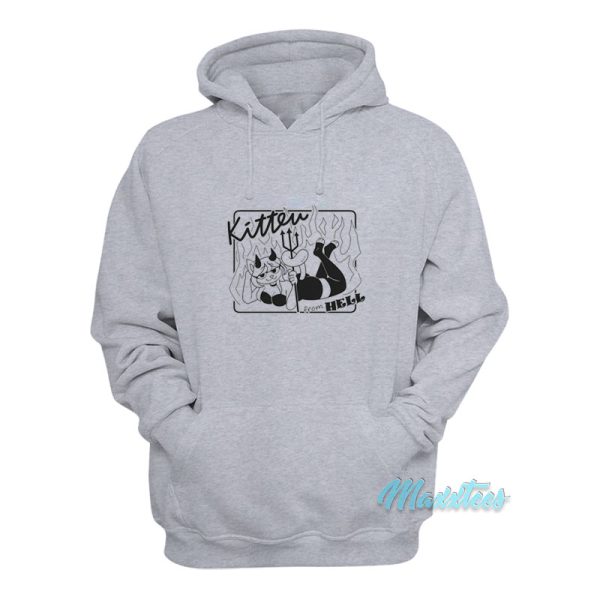 Kitten From Hell Cat Hoodie