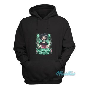 Kitty On Fire Records Hoodie 2