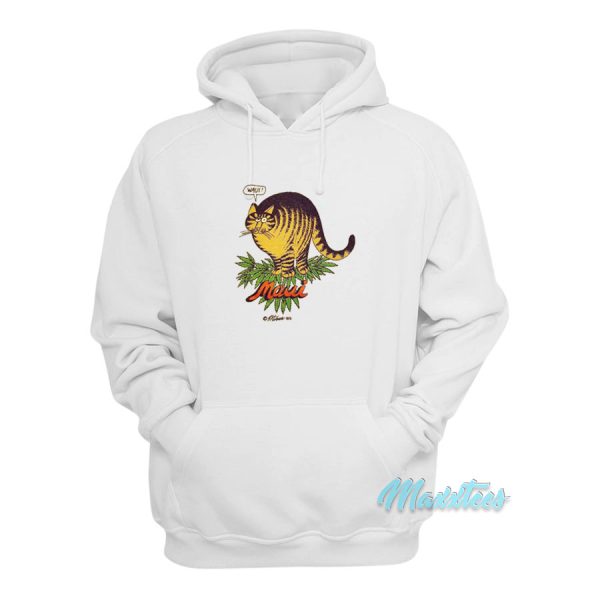 Kliban Cat Maui Waui Hoodie