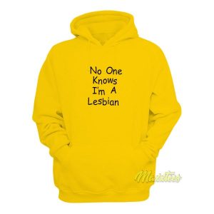 Knows Im A Lesbian Essential Hoodie 2