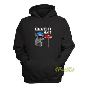 Koalafied To Party Beer Hoodie 1