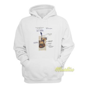 Kurt Cobain Left Handed Guitar Hoodie 1