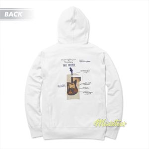 Kurt Cobain Left Handed Hoodie 1 Kurt Cobain Left Handed Hoodie 2