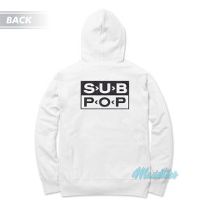 Kurt Cobain Mudhoney Sub Pop Hoodie 1 Kurt Cobain Mudhoney Sub Pop Hoodie 2