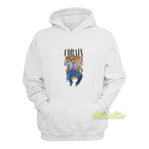 Kurt Cobain Sitting Chair Hoodie 1