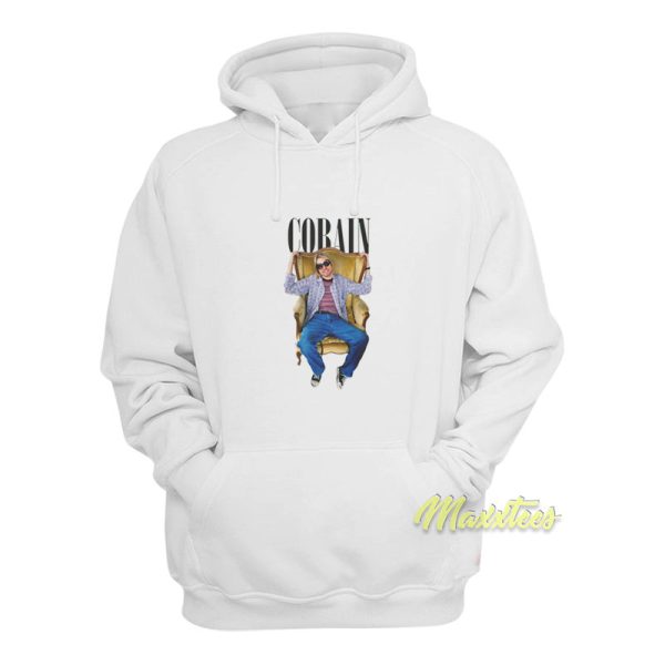 Kurt Cobain Sitting Chair Hoodie