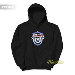 LA Guns No Mercy Tour 1988 Hoodie 1