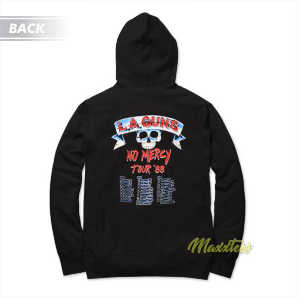 LA Guns No Mercy Tour 1988 Hoodie