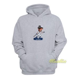 LA Los Angeles Dodgers Bad Bunny Dodgers Hoodie 2