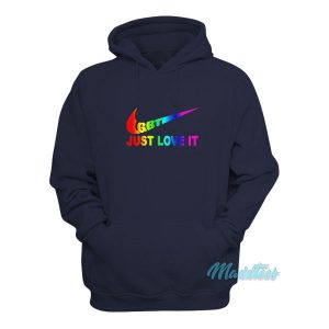 LGBT Nike Just Love It Hoodie 2