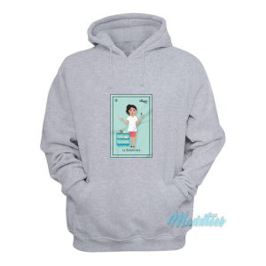 La Esteticista Loteria Card Chingona Inc Hoodie 2