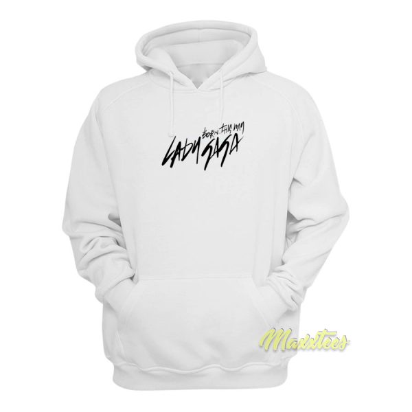 Lady Gaga Born This Way Logo Hoodie