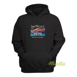 Lake Titicaca 1979 Motorboat Champion Hoodie 1