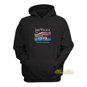 Lake Titicaca 1979 Motorboat Champion Hoodie 2