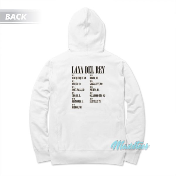 Lana Del Rey Norman Rockwell Tour Hoodie