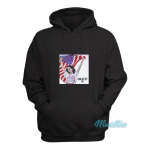 Lana Del Rey Ride Flag Hoodie 2