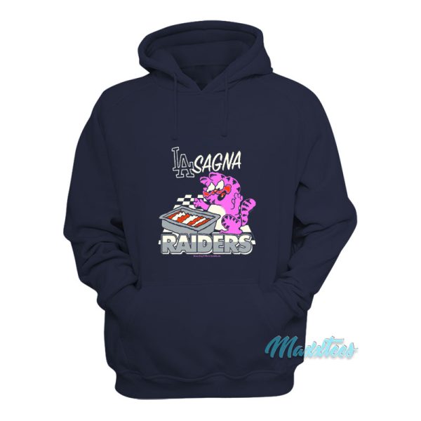 Lasagna Raiders Garfield Cat Hoodie