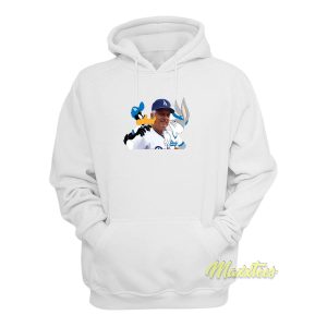 Lasorda and Bugs Bunny Daffy Duck Hoodie 1