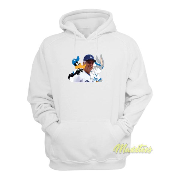 Lasorda and Bugs Bunny Daffy Duck Hoodie