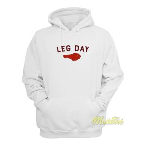Leg Day Chicken Hoodie 2